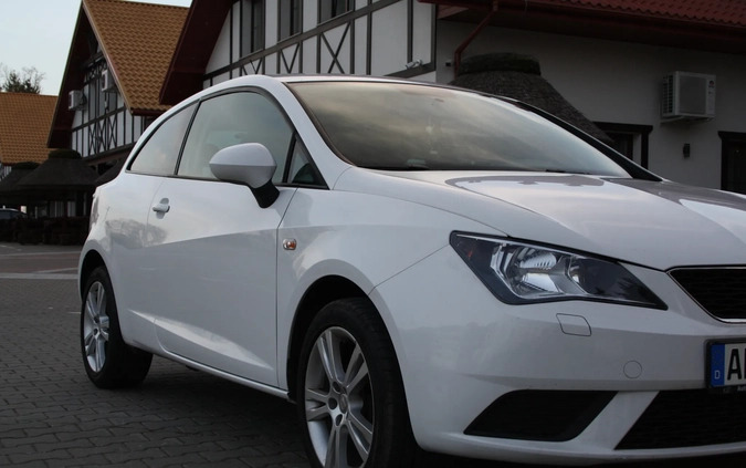 Seat Ibiza cena 22900 przebieg: 225000, rok produkcji 2014 z Piaski małe 352